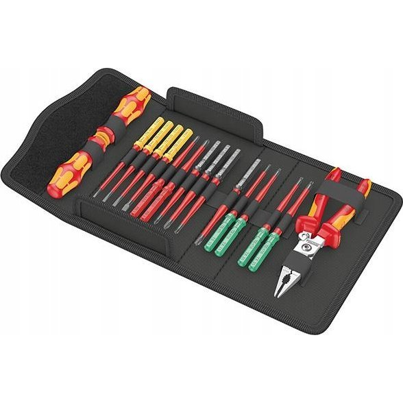 Wera Kraftform Kompakt VDE 17 extra slim 17 darabos csavarhúzó készlet (05006612001)