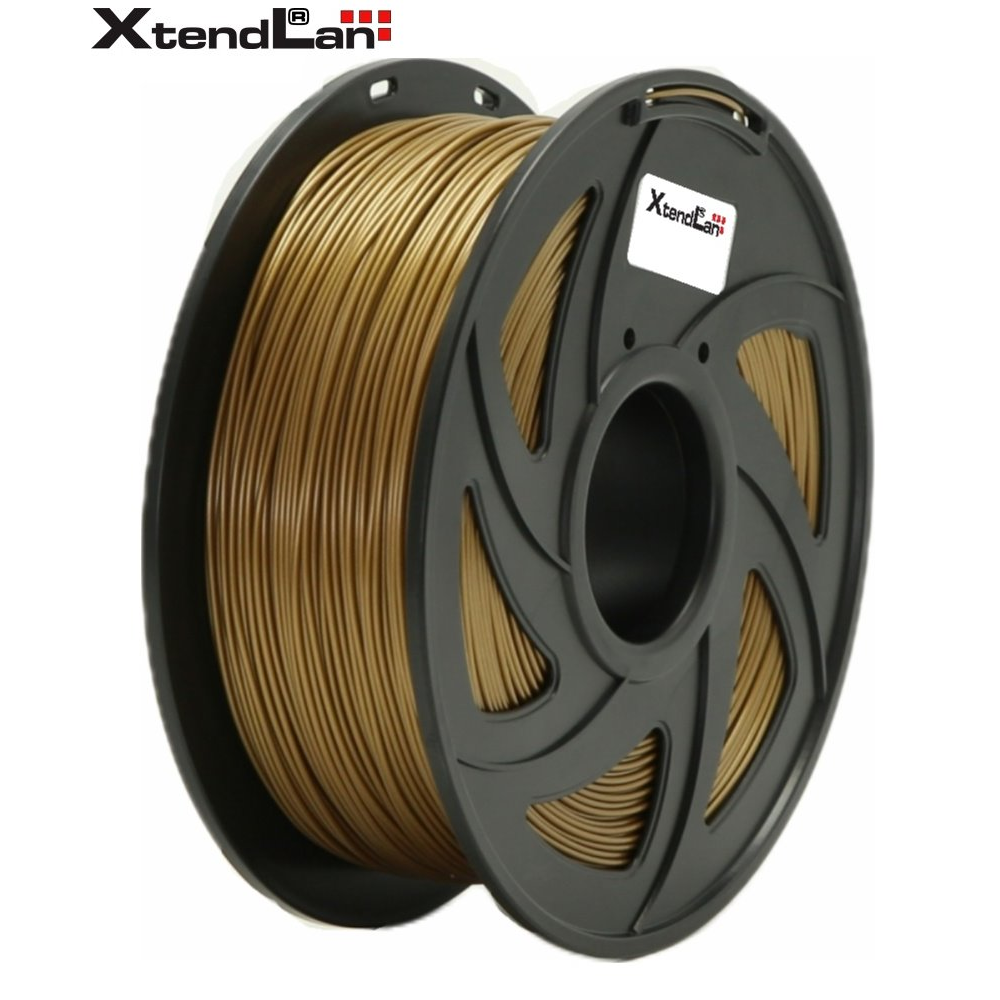 XtendLAN 3DF-PETG1.75-GD Filament PET-G 1.75mm 1kg - Arany (3DF-PETG1.75-GD 1KG)