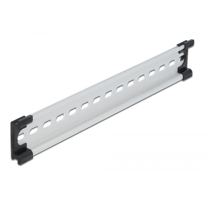 Delock DIN sín 25 cm alumínium (66176) (DL66176)