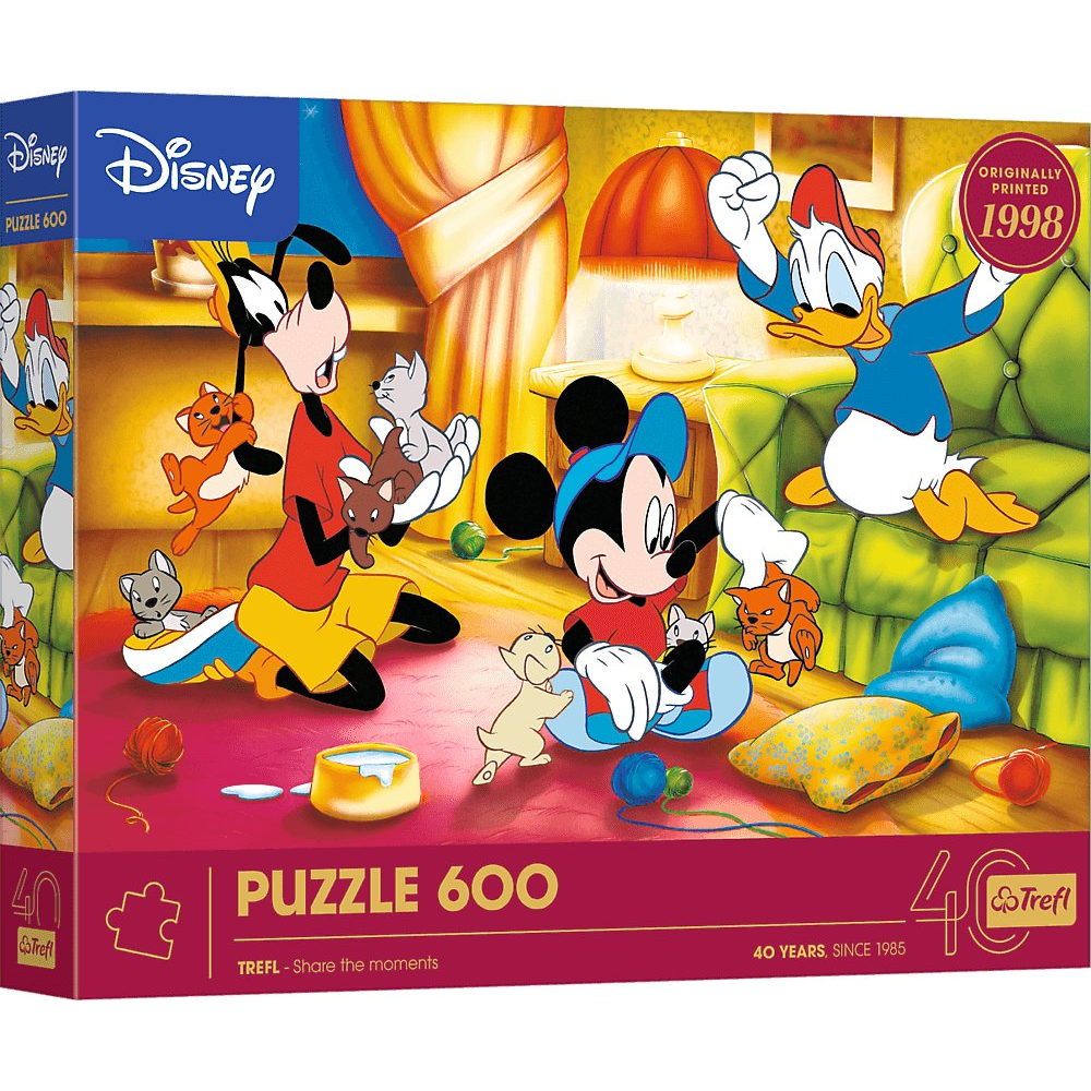 Trefl 37601 kirakós játék 600 db Rajzfilmek (5900511376012)