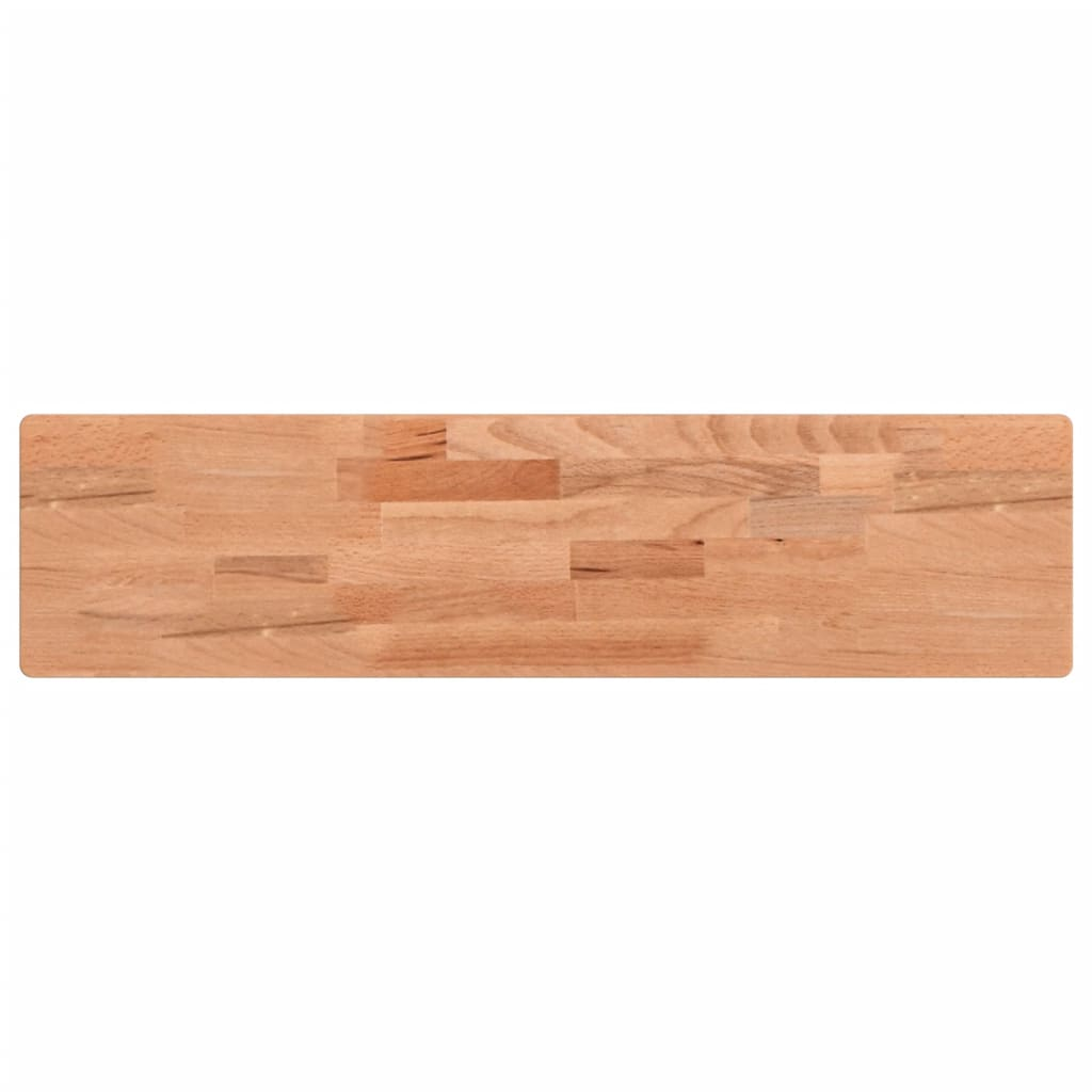 tömör bükkfa falipolc 80 x 20 x 4 cm (356031)
