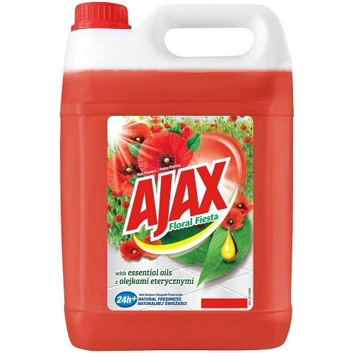 AJAX Floral Fiesta piros virágok univerzális tisztítószer 5 liter (8714789709383) (8714789709383)