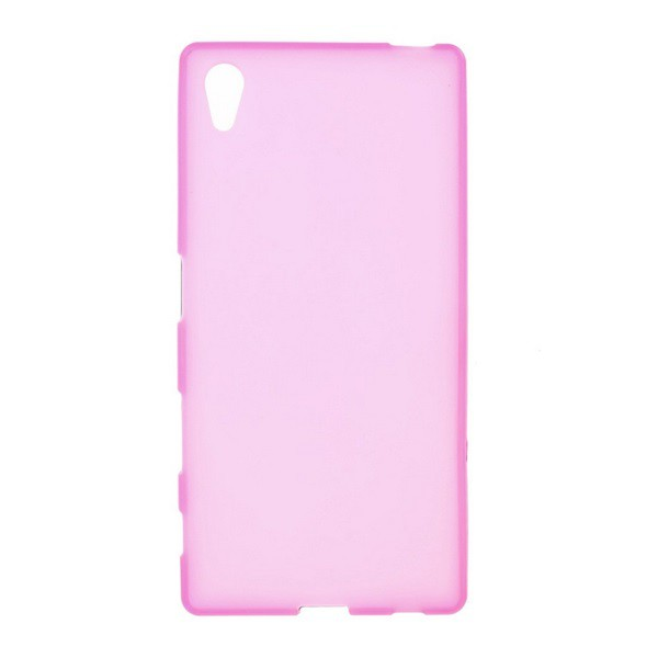 Szilikon telefonvédő (matt) RÓZSASZÍN [Sony Xperia Z5 (E6653)] (5996457588596)