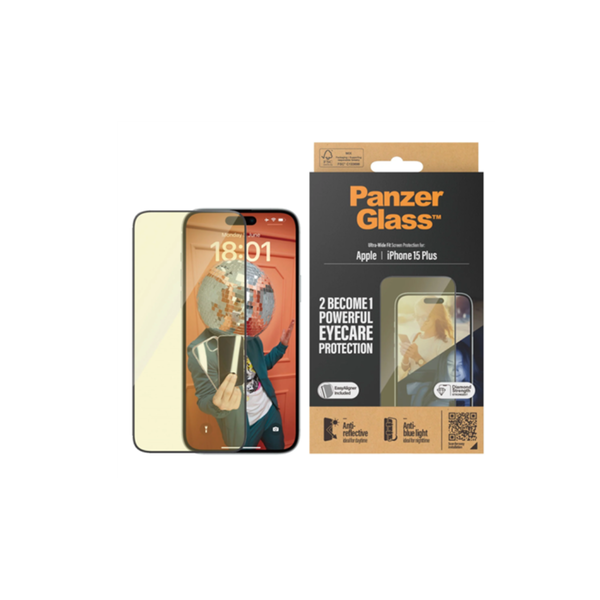 PanzerGlass UWF Anti Reflective & Bluelight Прозрачен защитен екран Apple 1 броя