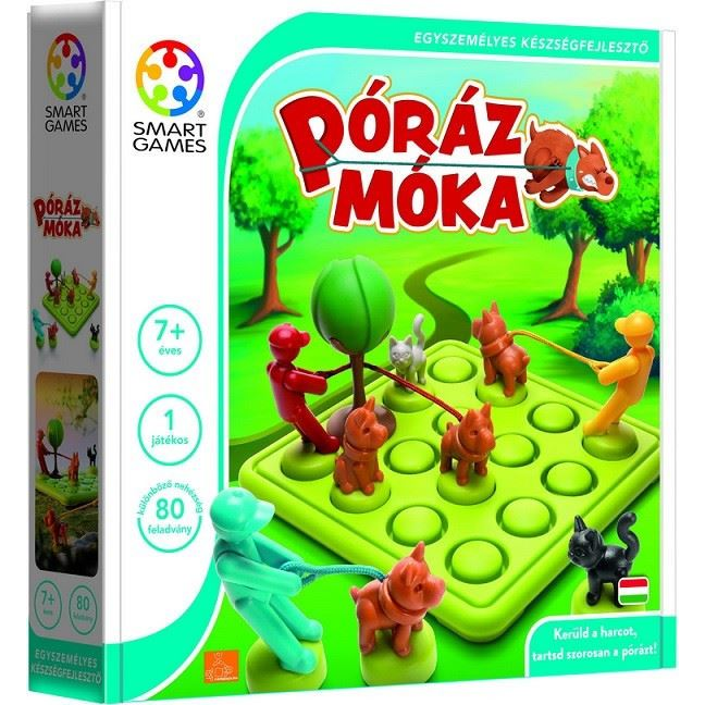 SmartGames póráz móka logikai játék (19337-182) (SmartGames19337-182)