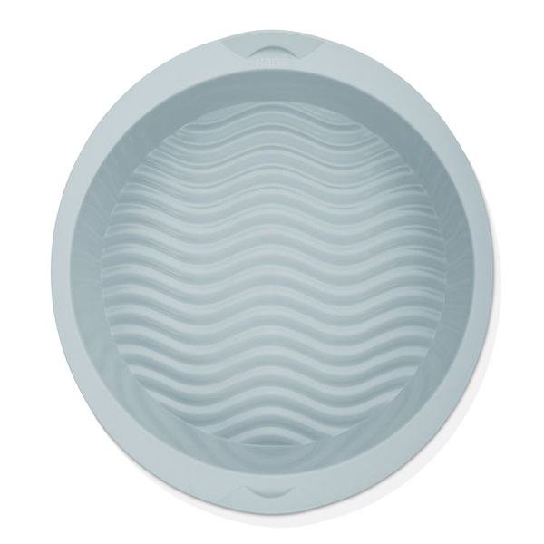 IRIS szilikon kerek süteményalap sütőforma, szürke, fekete vagy piros színű SL-3212 (SL-3212)