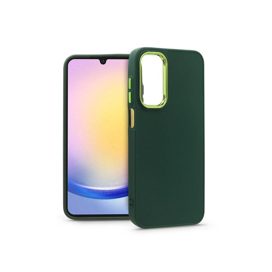 Haffner Frame Samsung Galaxy A25 5G szilikon tok zöld (HF254956) (HF254956)