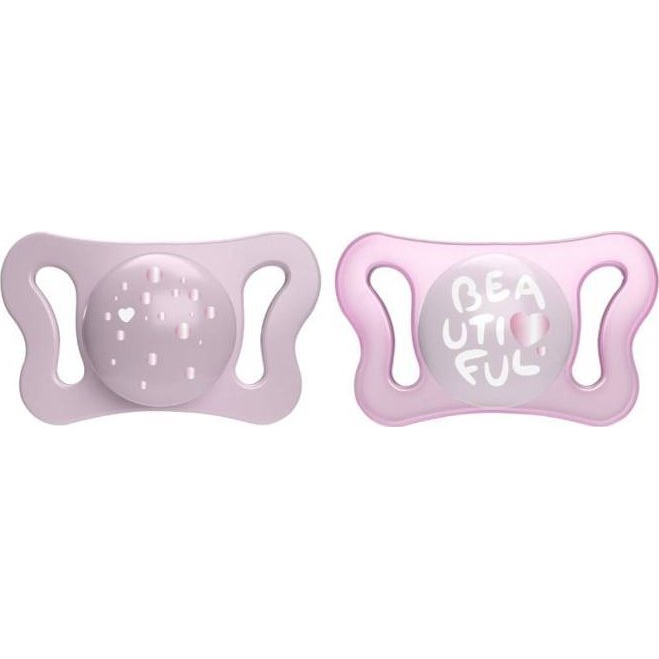 Chicco Cumi Physio Micro Szilikon 0-2m Lány 2 db (CHIC-5001)