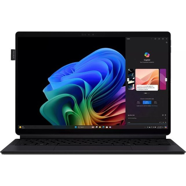 ASUS ProArt PZ13 HT5306QA-LX004W Copilot+ PC Qualcomm Snapdragon X1P-42-100 Hibrid (2 în 1) 33,8 cm (13.3") Ecran tactil 3K 16 Giga Bites LPDDR5x-SDRAM 1 TB SSD Wi-Fi 7 (802.11be) Windows 11 Home Negru