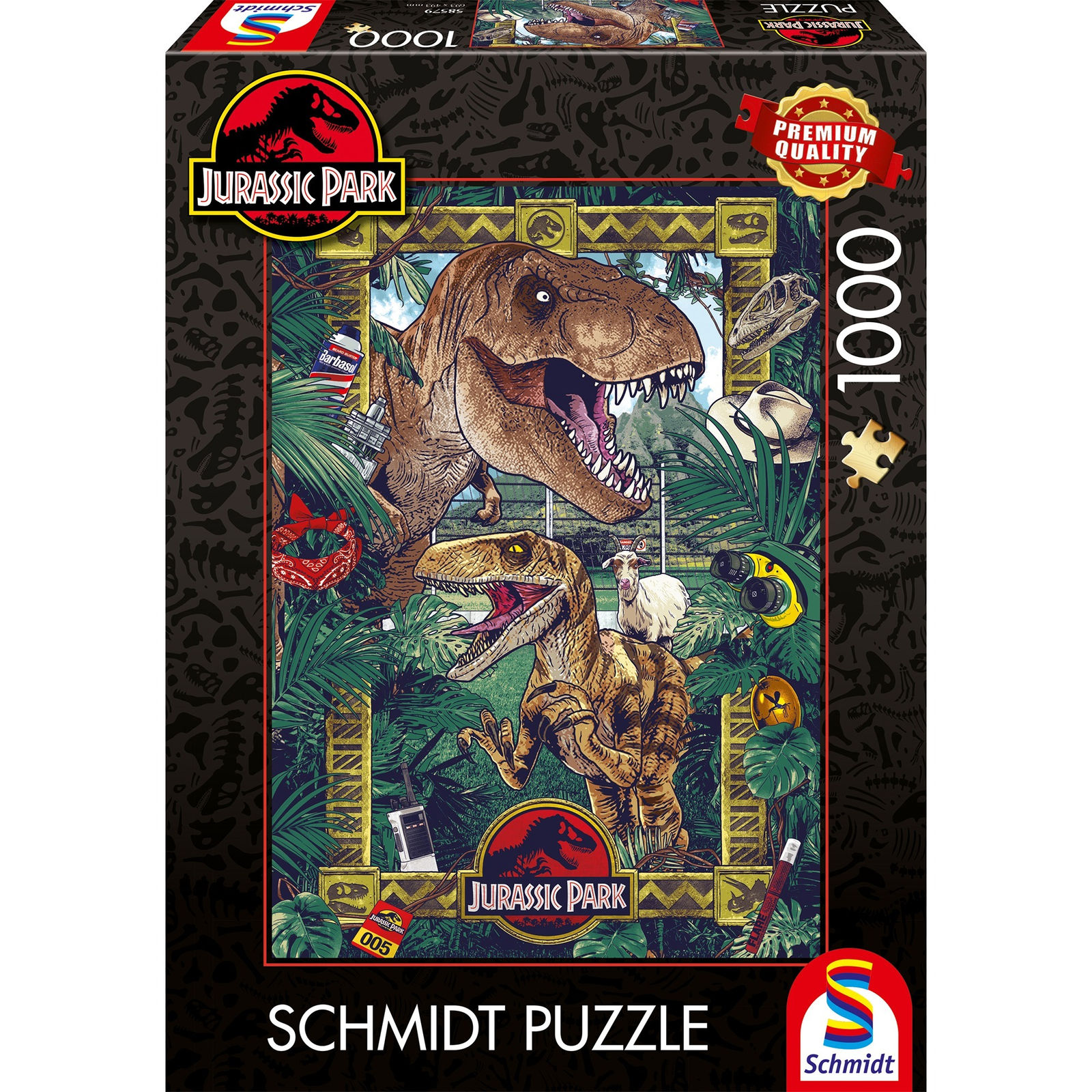 Schmidt Spiele Jurassic Park - A dinoszauruszok kora 1000 darabos puzzle
