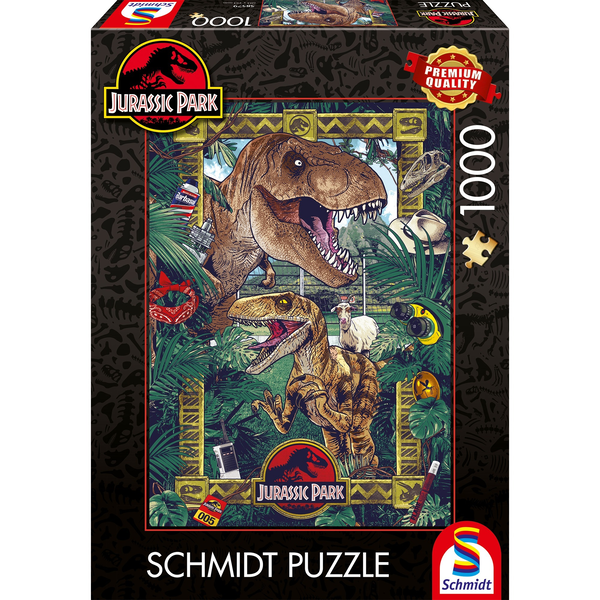 Schmidt Spiele Jurassic Park - A dinoszauruszok kora 1000 darabos puzzle