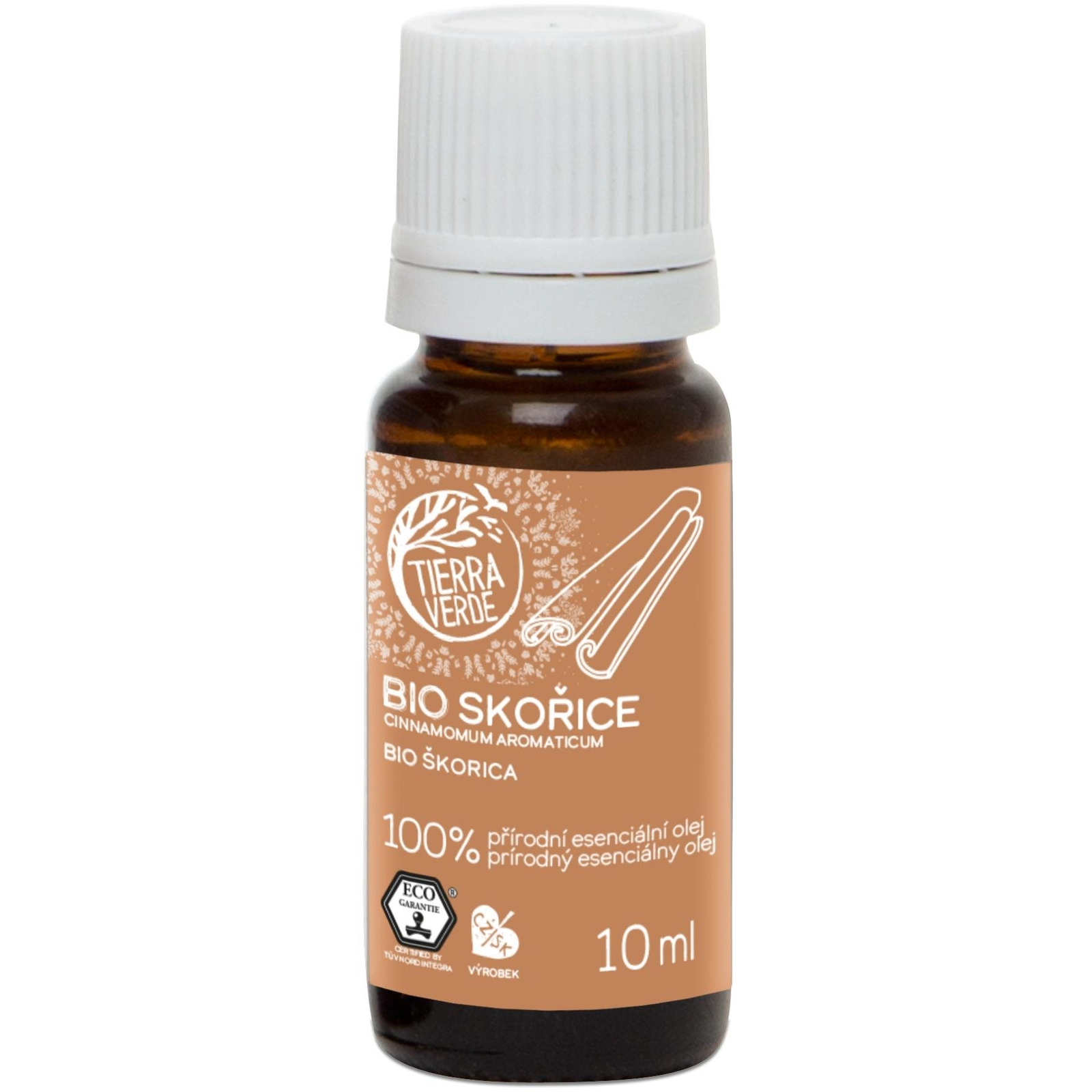 TIERRA VERDE BIO Fahéj 10 ml (8595691815719)