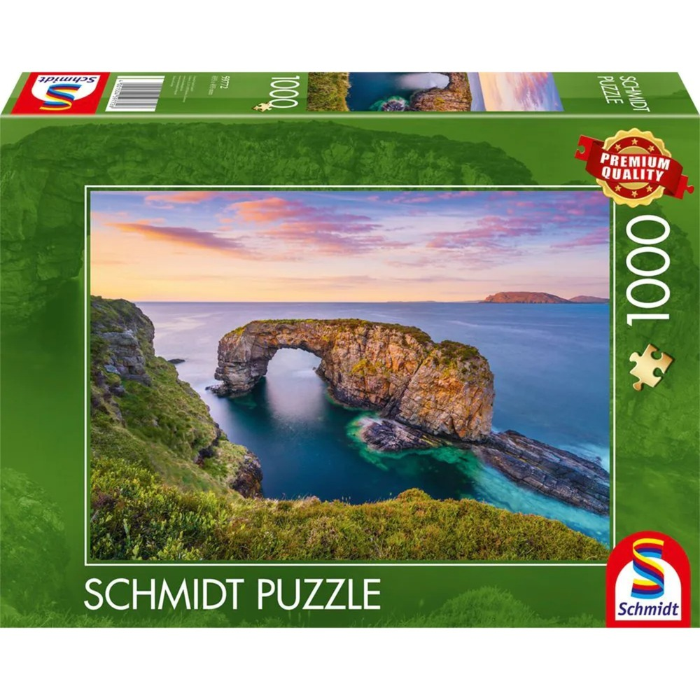 Schmidt Spiele Ír Great Pollet Sea Arch - 1000 darabos puzzle (59772)