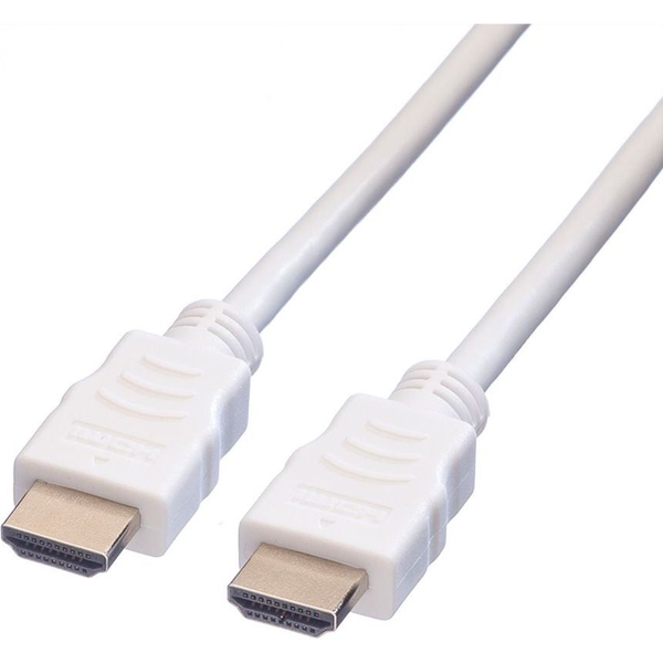 VALUE HDMI High Speed Kabel mit Ethernet, wei, 3 m