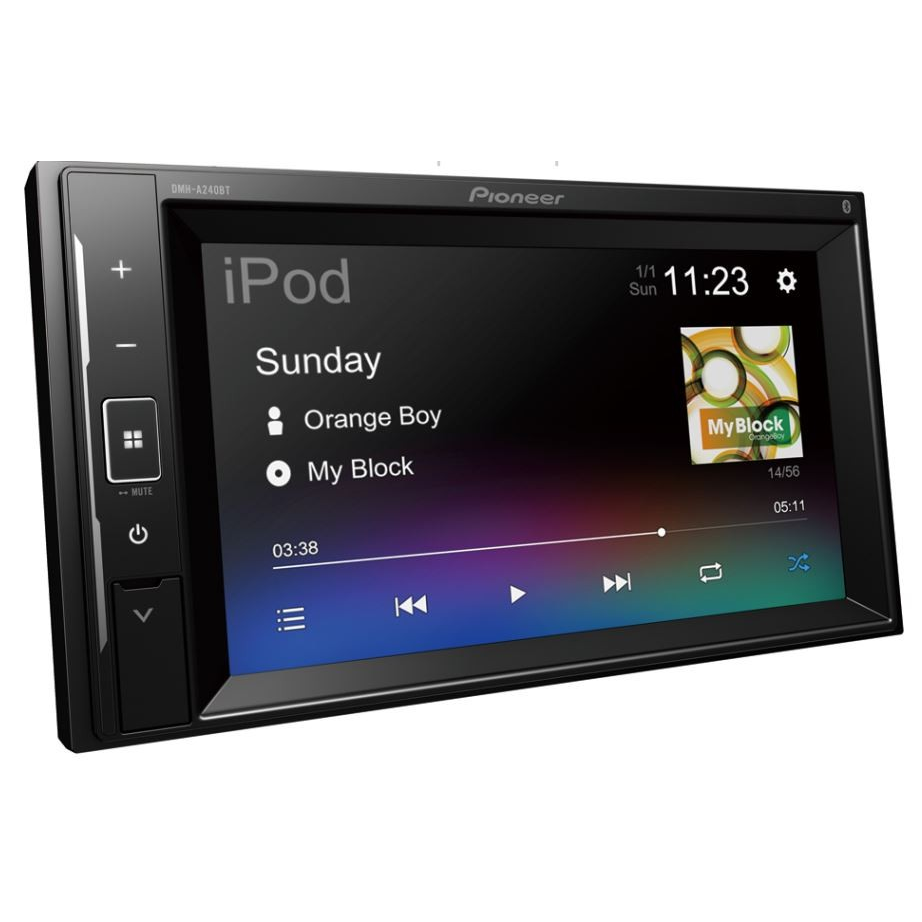 Pioneer DMH-A240BT Autorádio 2DIN LCD 6,2'' Bluetooth MP3 USB AUX (DMH-A240BT)