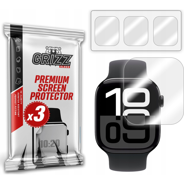  GrizzGlass Folia hydrożelowa GrizzGlass Hydrofilm do Apple Watch Series 10 46mm
