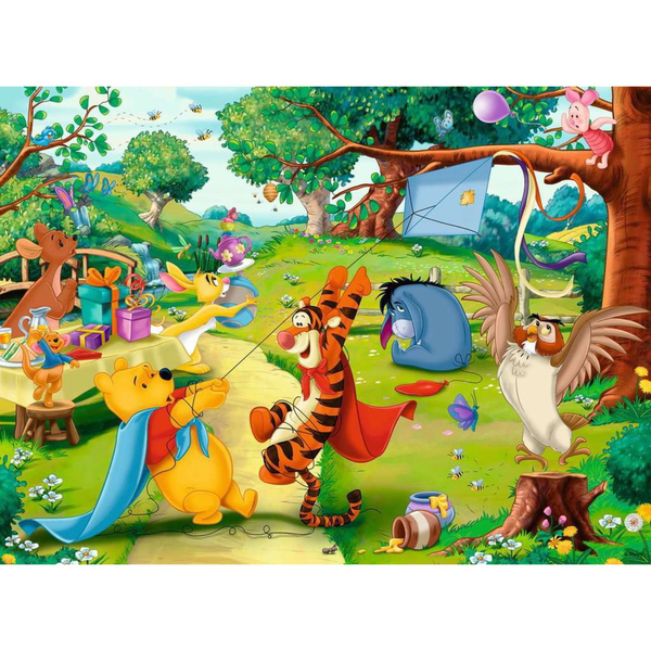 RAVENSBURGER Puzzle Ravensburger pro děti 100 dílků Puzzle XXL 100 dílků