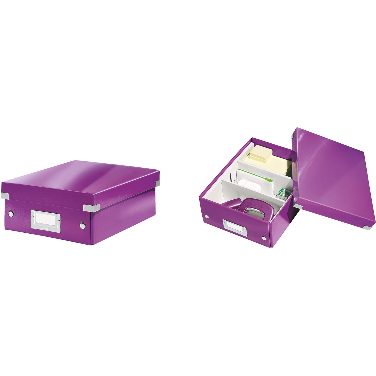 Leitz 60570062 irattároló doboz Farostlemez Lila (60570062)