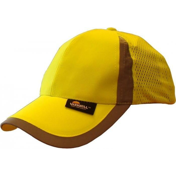 ELY Jól Láthatósági Baseball Sapka - Univerzális Sárga