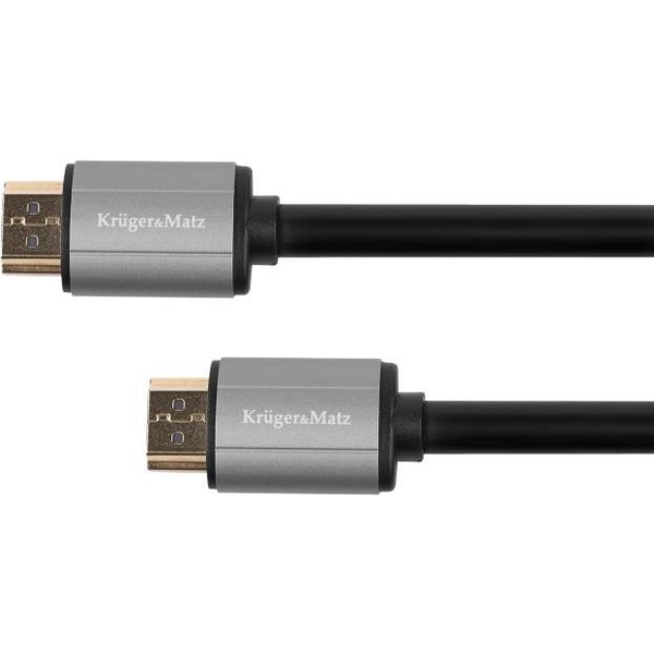 Kabel Kruger&Matz HDMI - HDMI 3m czarny (KM1207)