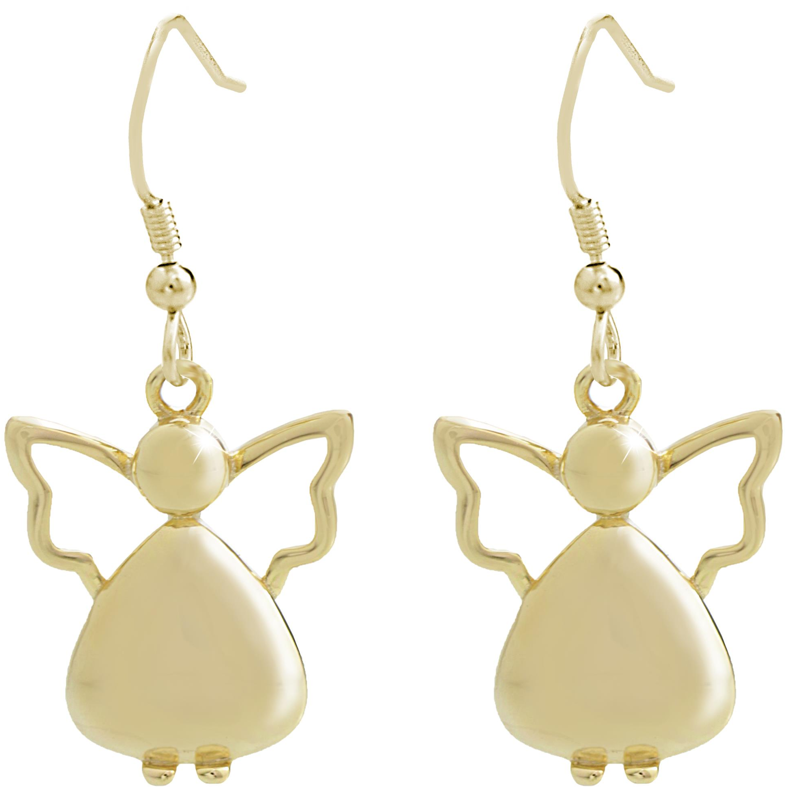 JSB Bijoux Angyalok Swarovski kristályokkal, aranyozott 92400434g (Ag925/1000, 1,3g) (8592661389942)