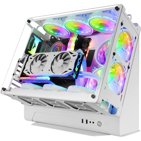 Mars Gaming MCBW számítógép ház Tower Fehér