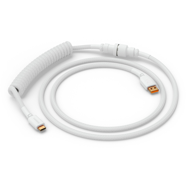 Glorious Gaming GLO-KB-ACC-CBL-COIL-GWHT cavo per tastiera/mouse Bianco 1,4 m