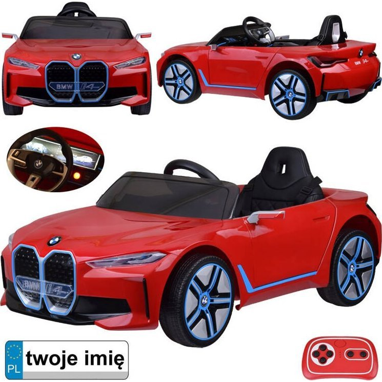 Bmw I4 Elektromos Autó Gyerekeknek - Piros (PA0310 CZ)