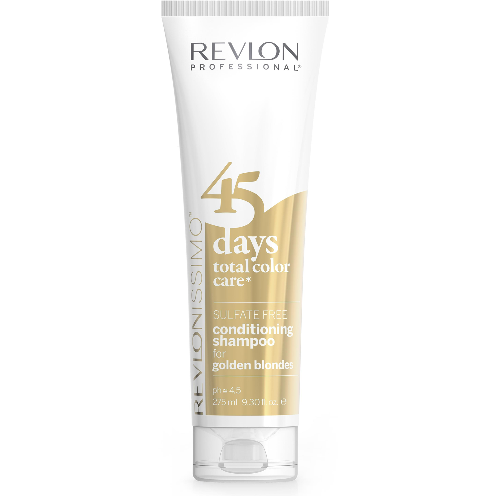 REVLON PROFESSIONAL Revlonissimo 45 Days Total Color Care Golden Blondes 275 ml (8432225091471)