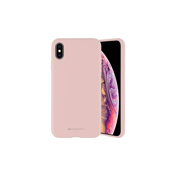 Mercury Silicone tok Samsung Galaxy A33 5G készülékhez A336 rózsaszín homok
