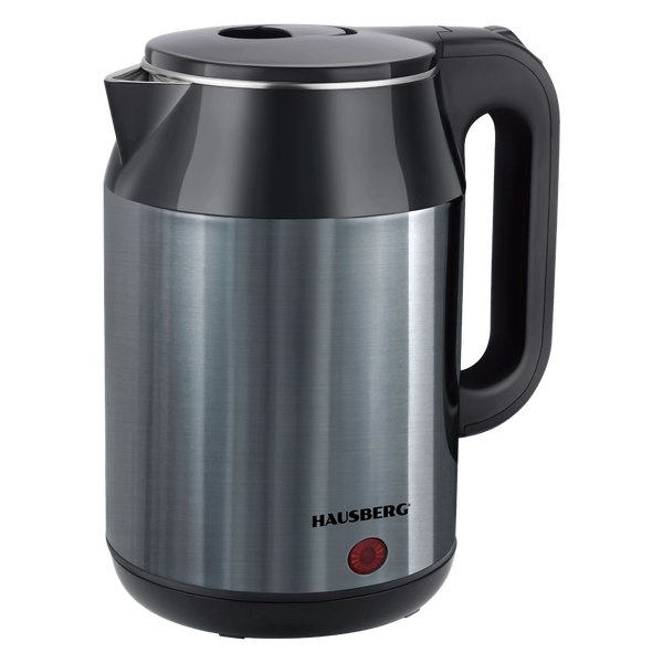 Hausberg HB-3623BL Vízforraló 2,2L 1800W Dupla Falú Acél Kék