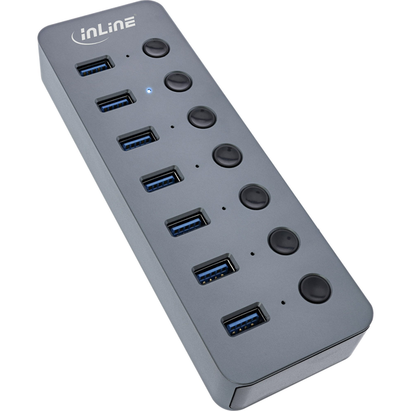 InLine 35395D hub di interfaccia USB 3.2 Gen 1 (3.1 Gen 1) Type-A 5000 Mbit/s