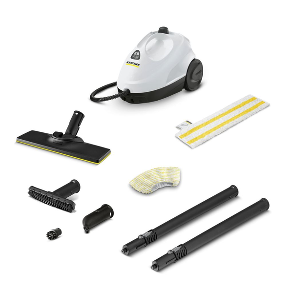 Парочистачка Karcher SC 2 EasyFix, 1.512-600.0, 1500W, 3.2 бара, 1 л, Загряване 6.5 мин., Бял/Черен