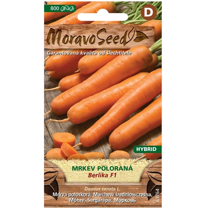 Sárgarépa félkorai BERLIKA F1 - hibrid (1856mm)