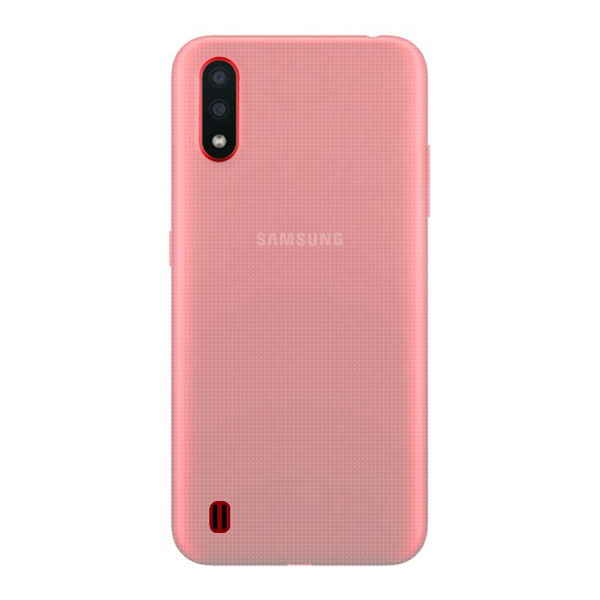 Szilikon telefonvédő (ultravékony) ÁTLÁTSZÓ [Samsung Galaxy A01 (SM-A015F)] (5996457964963)