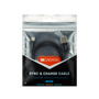 Canyon Lightning apa - USB 2.0-A apa Adat- és töltőkábel 1m - Fekete