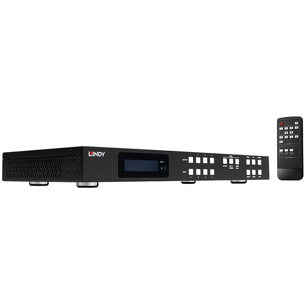 Lindy 38390 matrix kontakt AV matrix omskifter Indbygget skærm 43 W