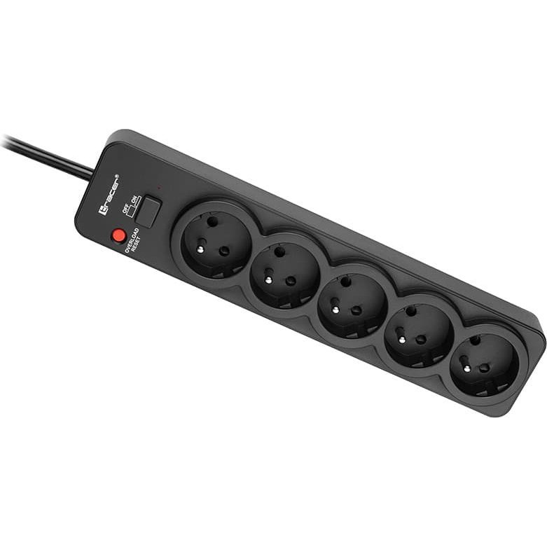 Tracer PowerGuard PRO Fekete 5 AC kimenet(ek) 1,6 M (TRALIS46976)