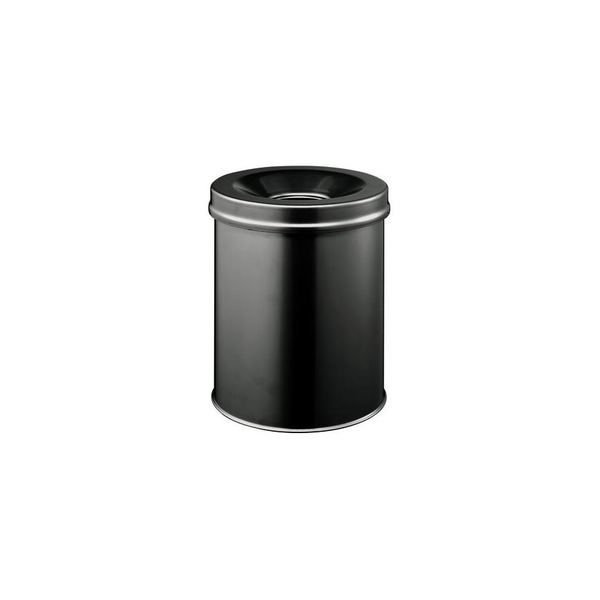 Fém szemeteskosár Durable 15 l fekete