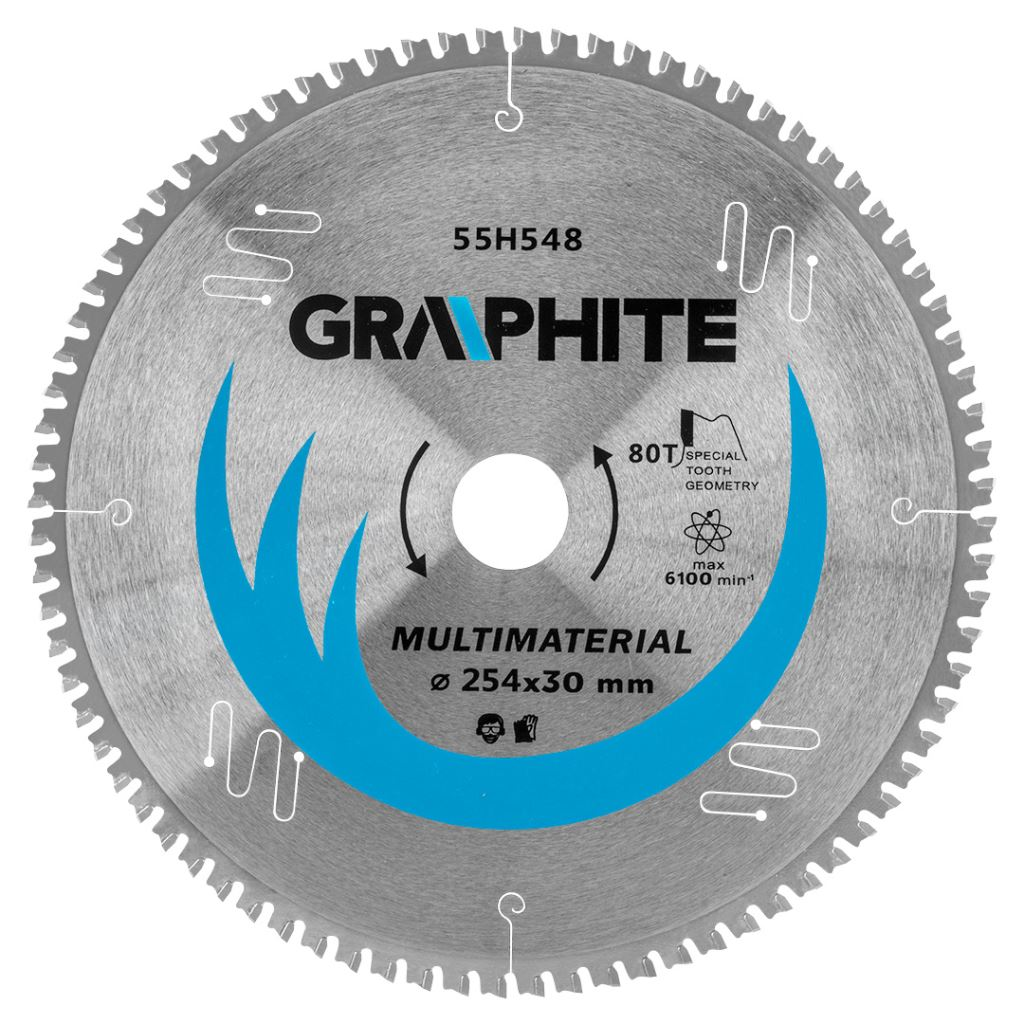 Graphite körfűrészlap átmérő: 254mm (55H548) (55H548)