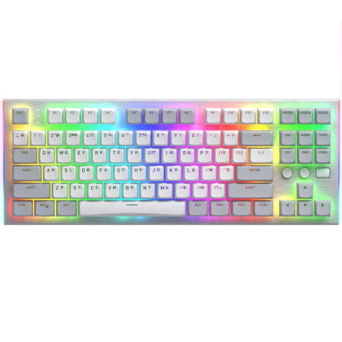 Hator HTK561US Gravity TKL Mechanikus Vezetékes Gaming Billentyűzet UA - Fehér (HTK561UA)