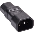 Microconnect PEA1415 adattatore per inversione del genere dei cavi C14 C15 Nero