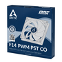 ARCTIC F14 PWM PST CO Počítačová skříň Ventilátor 14 cm Černá 1 kusů