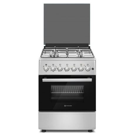 Novacook F6B40EF INX kombinált tűzhely inox