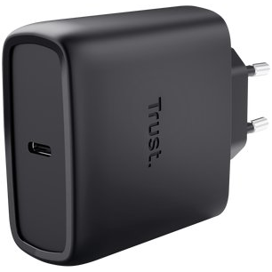 Trust Maxo 65W Laptop, Smartphone, Tablet Sort Vekselstrøm Hurtig opladning Indendørs