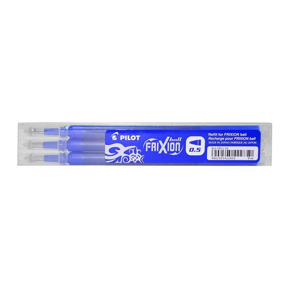 Pilot Frixion 0,5mm 3db-os kék rollertoll betét (BLS-FR5-L-S3) (BLS-FR5-L-S3)