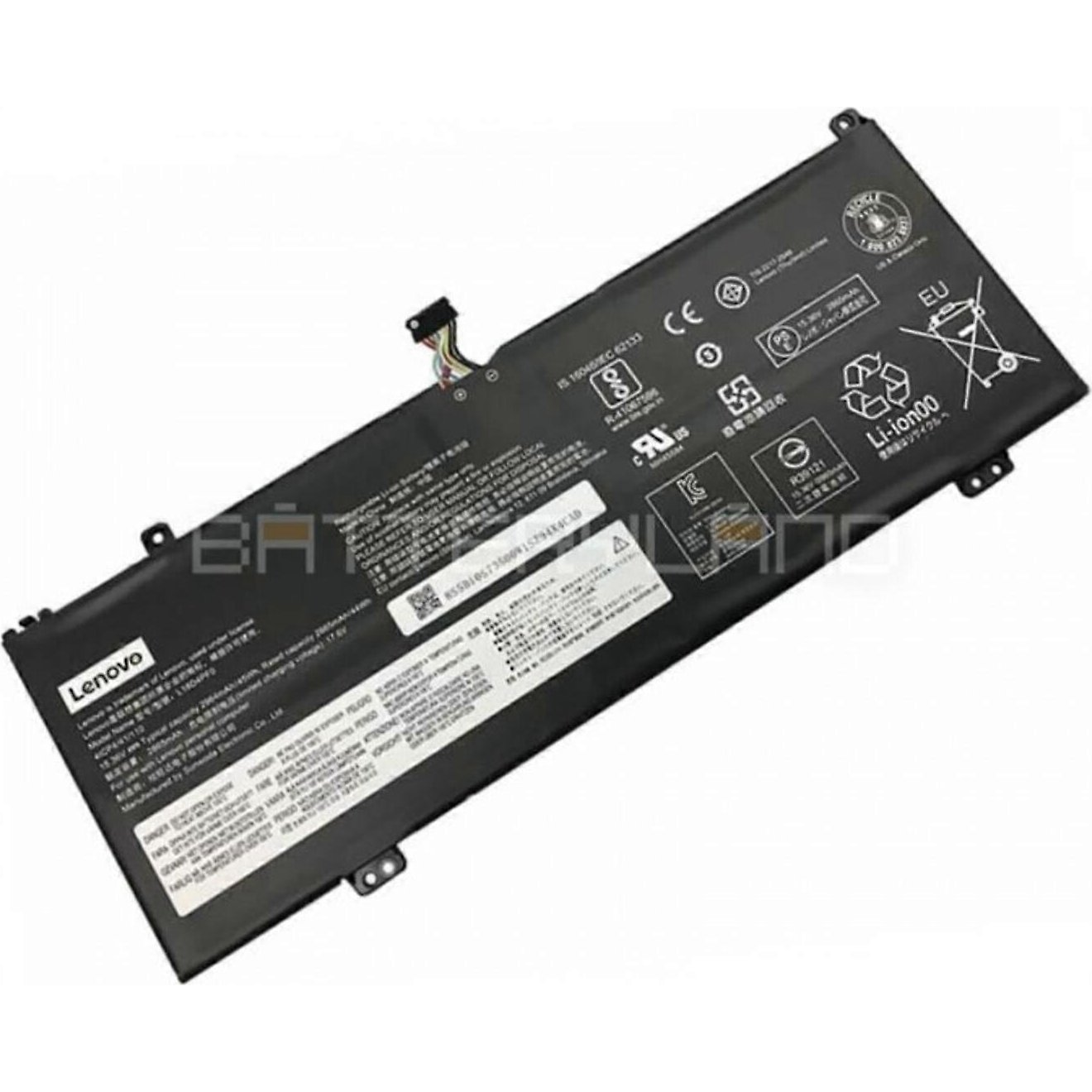 Akkumulátor Lenovo 2 kamrás 38Wh 7.68V L20C2PF0 CP/C, 5B11N52011 (BATTERY 2cell 38Wh 7.68V)
