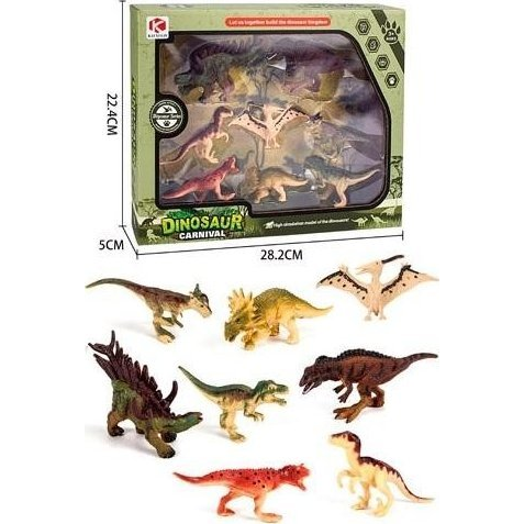 Figurka Artyk Zestaw dinozaurów 8 el