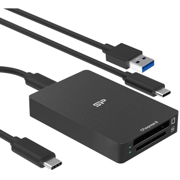 Silicon Power Card Reader USB-C -> CF/SD    CreatePro BS10