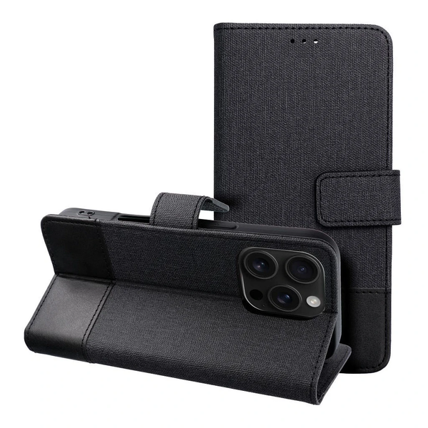 GOMMA Book tok HUAWEI P30 Lite készülékhez fekete